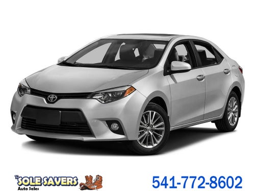 2016 Toyota Corolla 4dr Sdn Auto L (Natl)