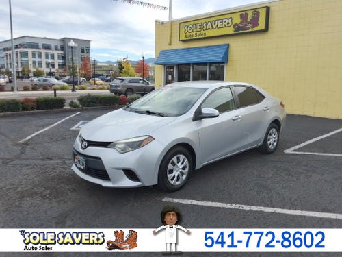 2015 Toyota Corolla 4dr Sdn Man L (GS)