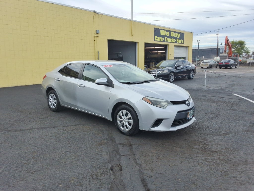 2015 Toyota Corolla 4dr Sdn Man L (GS)