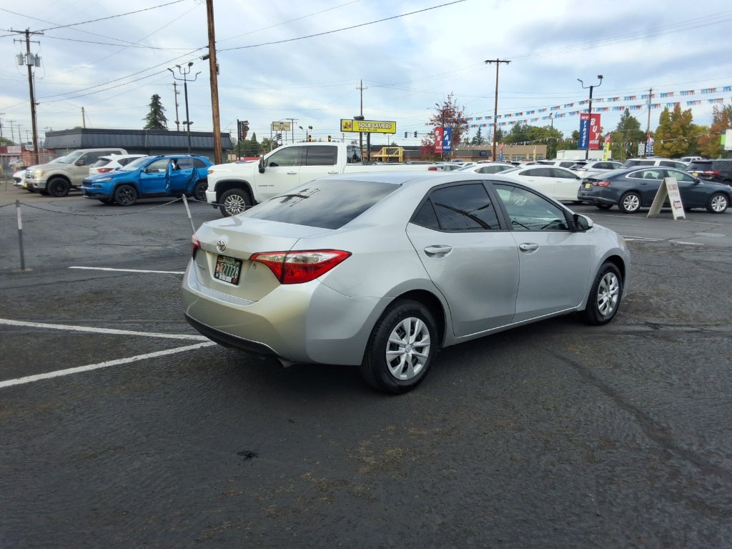 2015 Toyota Corolla 4dr Sdn Man L (GS)