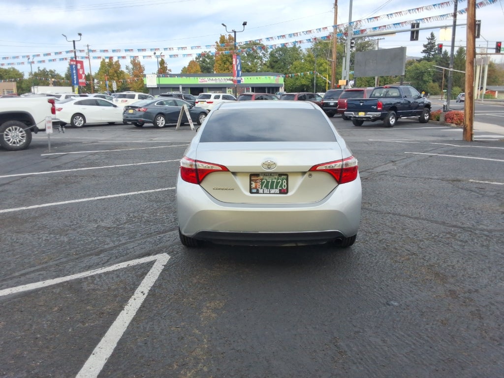 2015 Toyota Corolla 4dr Sdn Man L (GS)