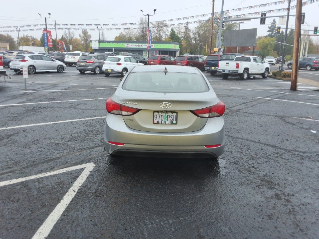 2016 Hyundai Elantra 4dr Sdn Auto Value Edition