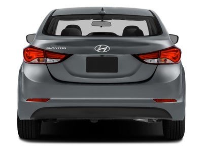 2016 Hyundai Elantra 4dr Sdn Auto Value Edition