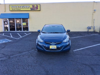 2016 Hyundai Elantra 4dr Sdn Auto SE
