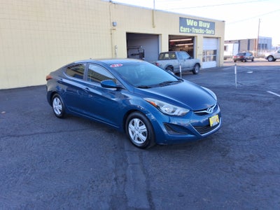 2016 Hyundai Elantra 4dr Sdn Auto SE